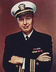 Portrait of R.J. 'Dick' Reynolds Jr. in Naval uniform